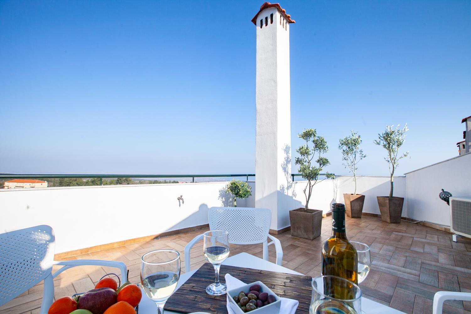 Rodon Apartment With Great View, Sauna And Jacuzzi Літохоро Екстер'єр фото