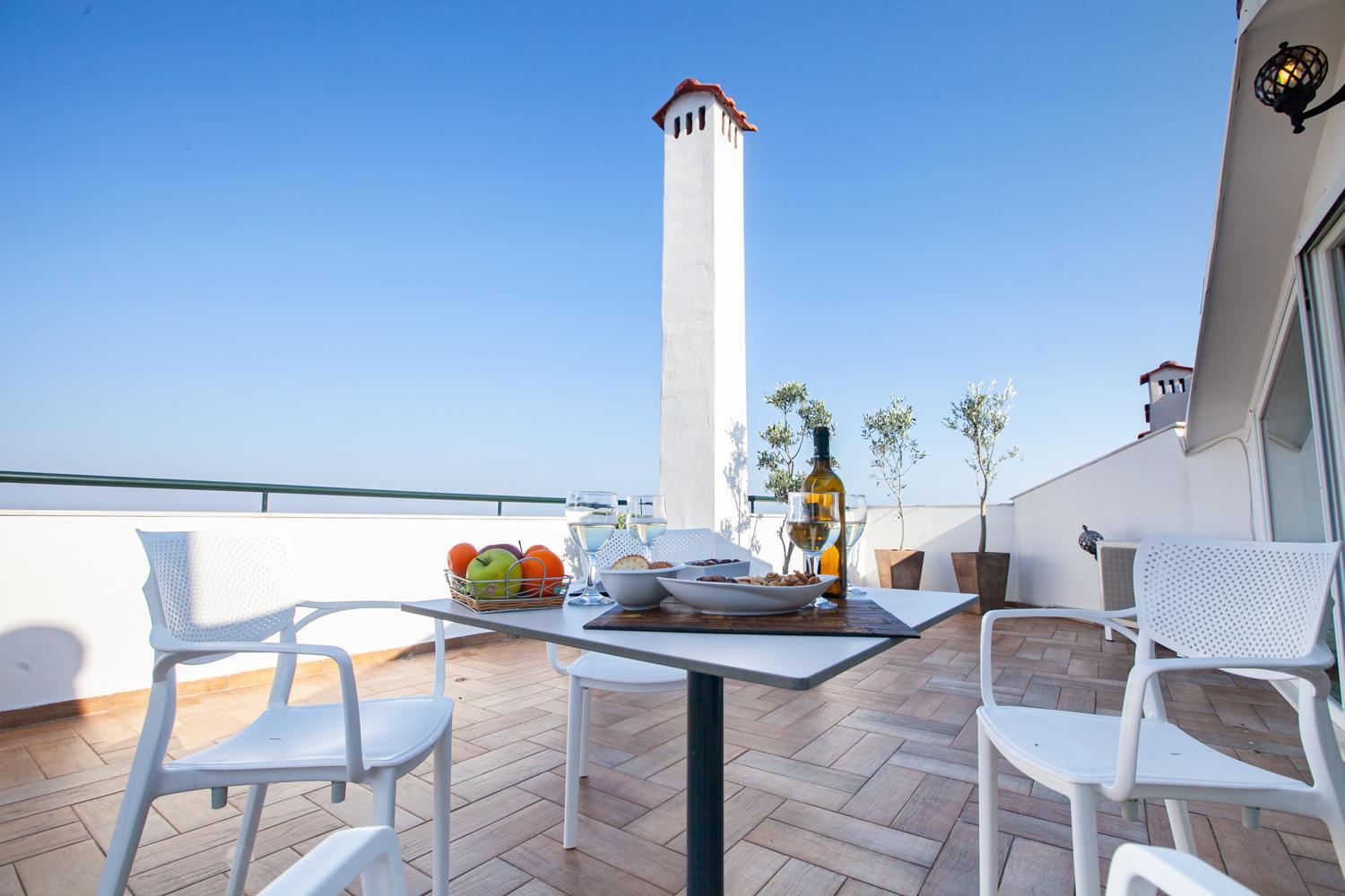 Rodon Apartment With Great View, Sauna And Jacuzzi Літохоро Екстер'єр фото
