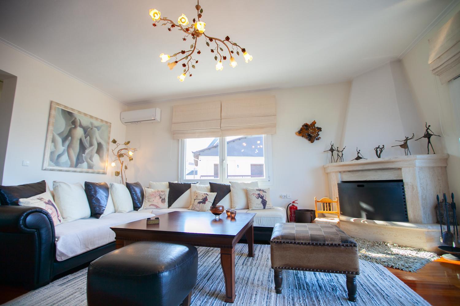 Rodon Apartment With Great View, Sauna And Jacuzzi Літохоро Екстер'єр фото